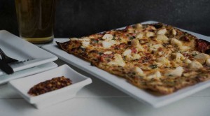 Crab Flatbread Pizza at The Narrows Restaurant