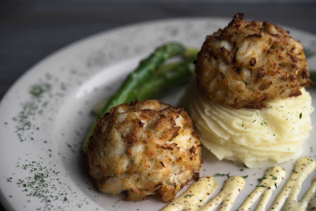Famous Crab Cakes at The Narrows Restaurant