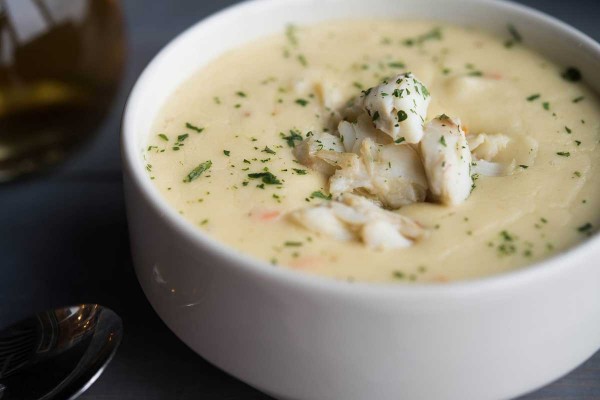 Famous Cream of Crab Soup at The Narrows Restaurant
