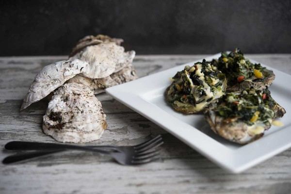 Oysters Rockefeller at The Narrows Restaurant